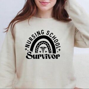 Gildan Nursing School Survivor Sweatshirt